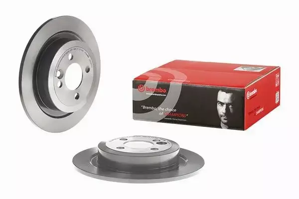 BREMBO TARCZE+KLOCKI TYŁ MINI R55 R56 280MM 