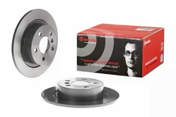 BREMBO TARCZE+KLOCKI TYŁ BMW 2 F45 F46 280MM 