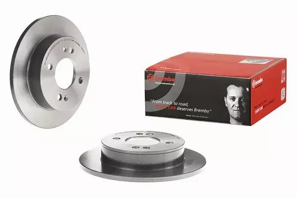 BREMBO TARCZE HAMULCOWE TYŁ 08.C650.11 