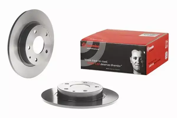 BREMBO TARCZE+KLOCKI TYŁ MAZDA 3 BM BN 265MM 