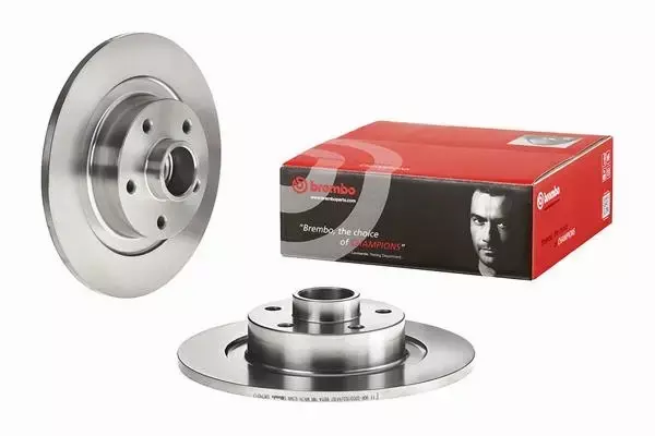 BREMBO TARCZE+KLOCKI TYŁ RENAULT ESPACE V 290MM 