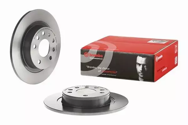 BREMBO TARCZE+KLOCKI TYŁ OPEL ASTRA H 278MM 