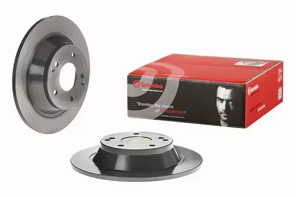 BREMBO TARCZE+KLOCKI TYŁ SSANGYONG TIVOLI 284MM 