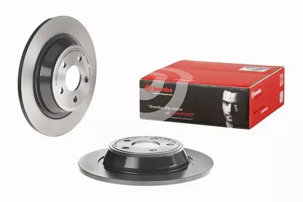 BREMBO TARCZE HAMULCOWE TYŁ 08.N257.41 