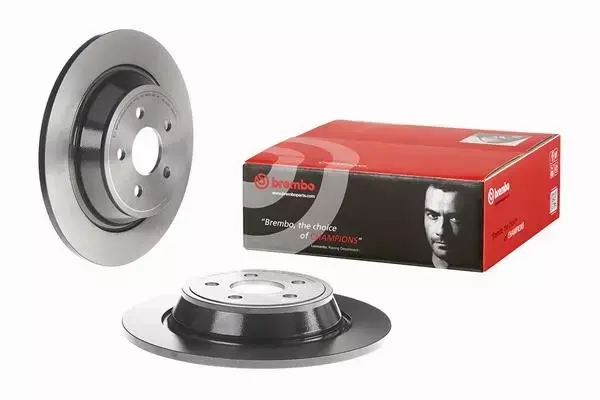 BREMBO TARCZE+KLOCKI TYŁ FORD S-MAX II MK2 316MM 