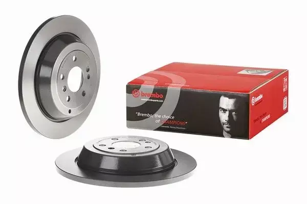 BREMBO TARCZE HAMULCOWE TYŁ 08.R101.11 