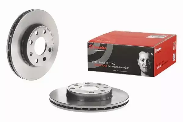 BREMBO TARCZE PRZÓD DAEWOO LANOS 236MM 