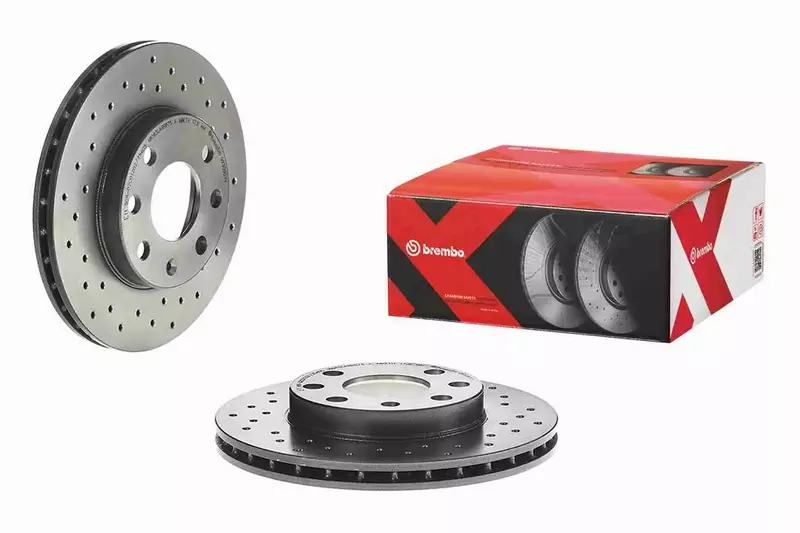 BREMBO TARCZE HAMULCOWE PRZÓD 09.3090.1X 