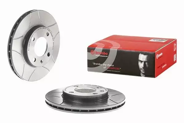 BREMBO TARCZE HAMULCOWE PRZÓD 09.4765.75 