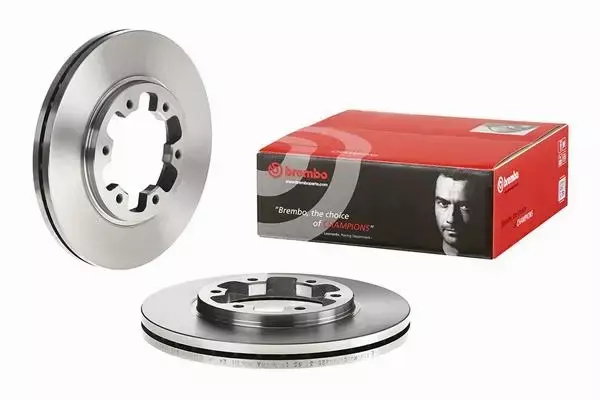 BREMBO TARCZE HAMULCOWE PRZÓD 09.5055.10 