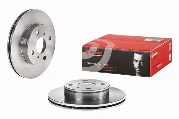 BREMBO TARCZE HAMULCOWE PRZÓD 09.5084.24 