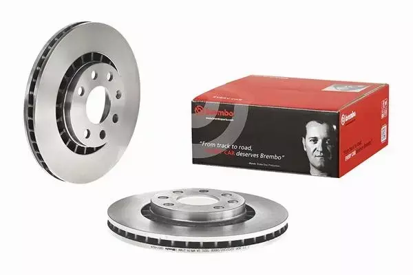 BREMBO TARCZE+KLOCKI PRZÓD OPEL ASTRA F 256MM 