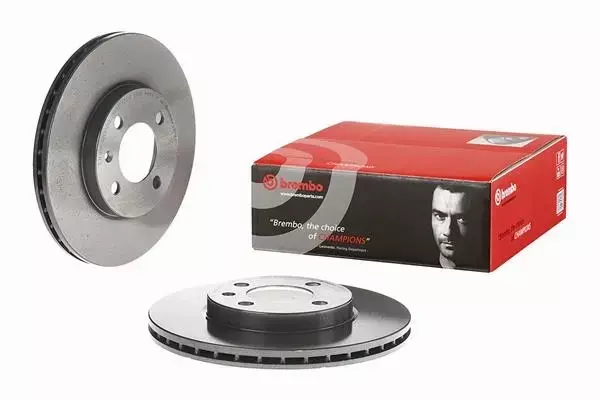 BREMBO TARCZE+KLOCKI PRZÓD SEAT AROSA 256MM 