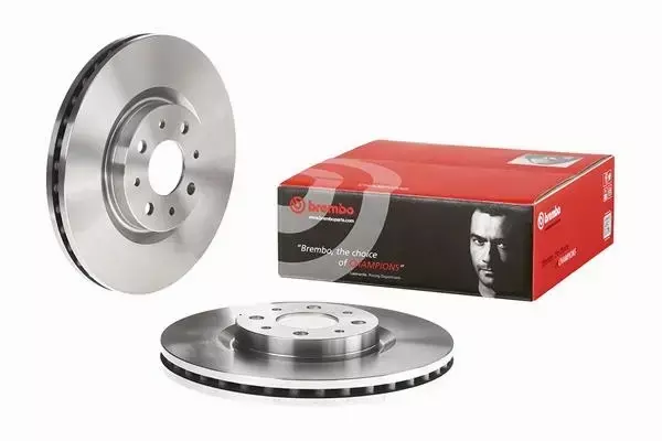 BREMBO TARCZE+KLOCKI PRZÓD FIAT BRAVO II 281MM 