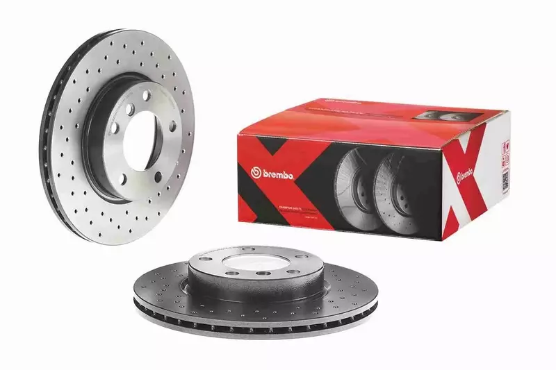 BREMBO TARCZE HAMULCOWE PRZÓD 09.5390.3X 