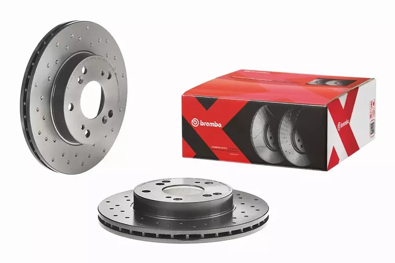 BREMBO TARCZE HAMULCOWE PRZÓD 09.5457.3X 