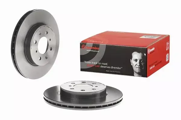 BREMBO TARCZE + KLOCKI PRZÓD HONDA CIVIC V VI CRX 