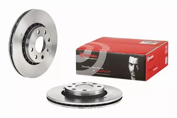 BREMBO TARCZE+KLOCKI PRZÓD OPEL CORSA B 256MM 