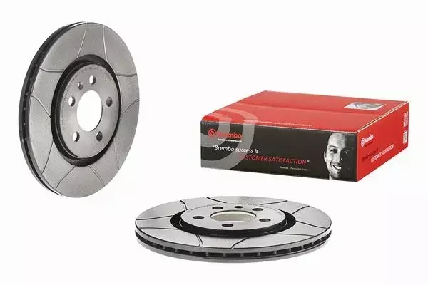 BREMBO TARCZE HAMULCOWE PRZÓD 09.5570.75 