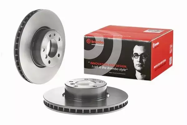 BREMBO TARCZE+KLOCKI PRZÓD BMW 7 E38 324MM 