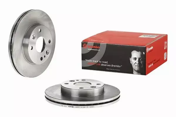 BREMBO TARCZE+KLOCKI PRZÓD KIA RIO I DC 235MM 