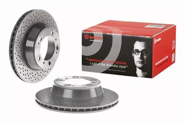 BREMBO TARCZE HAMULCOWE TYŁ 09.6665.11 