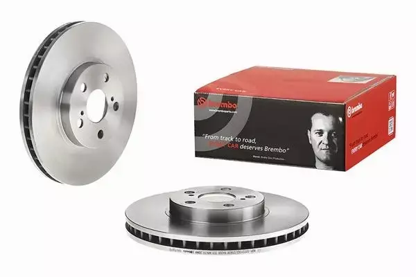 BREMBO TARCZE HAMULCOWE PRZÓD 09.6708.10 