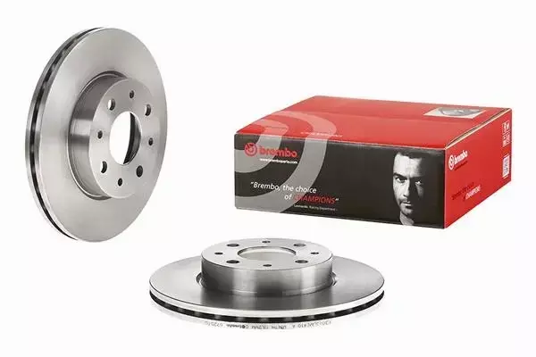 BREMBO TARCZE+KLOCKI PRZÓD FIAT PALIO SIENA 240MM 