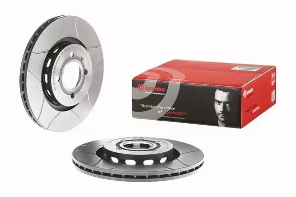 BREMBO TARCZE HAMULCOWE PRZÓD 09.6728.75 