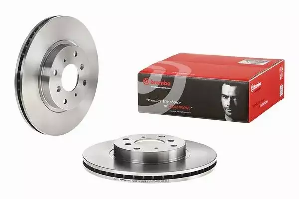 BREMBO TARCZE+KLOCKI PRZÓD HONDA CIVIC VI 282MM 