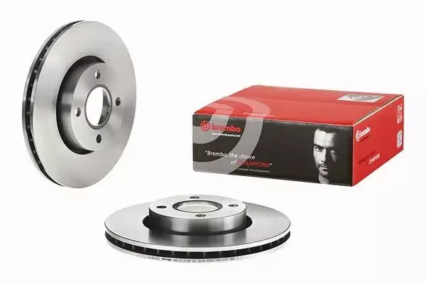 BREMBO TARCZE HAMULCOWE PRZÓD 09.6766.10 