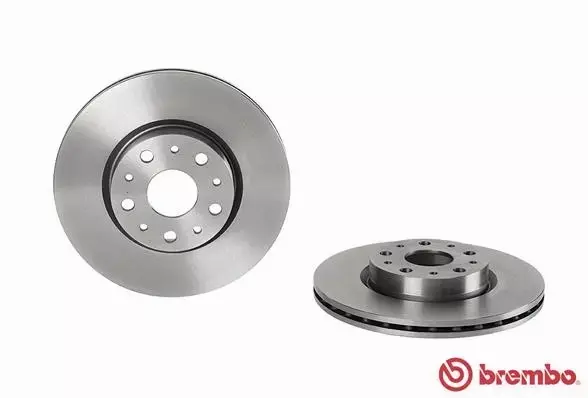 BREMBO TARCZE HAMULCOWE TYŁ 09.6769.21 