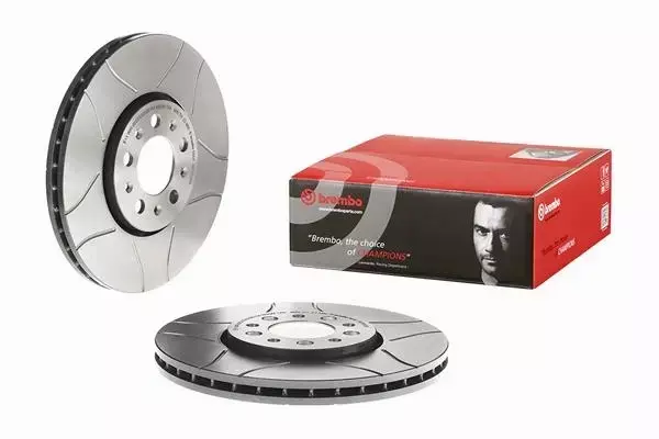 BREMBO TARCZE HAMULCOWE PRZÓD 09.7010.76 