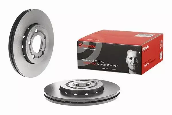 BREMBO TARCZE HAMULCOWE PRZÓD 09.7011.11 