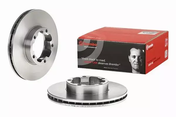 BREMBO TARCZE HAMULCOWE PRZÓD 09.7117.10 