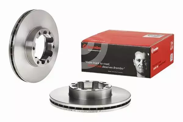 BREMBO TARCZE HAMULCOWE PRZÓD 09.7118.10 