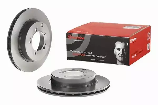 BREMBO TARCZE HAMULCOWE TYŁ 09.7143.31 