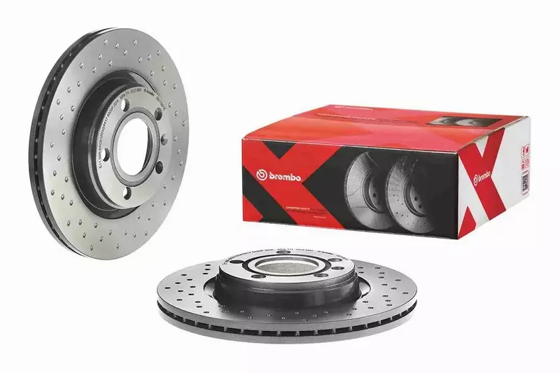 BREMBO TARCZE HAMULCOWE PRZÓD 09.7196.1X 