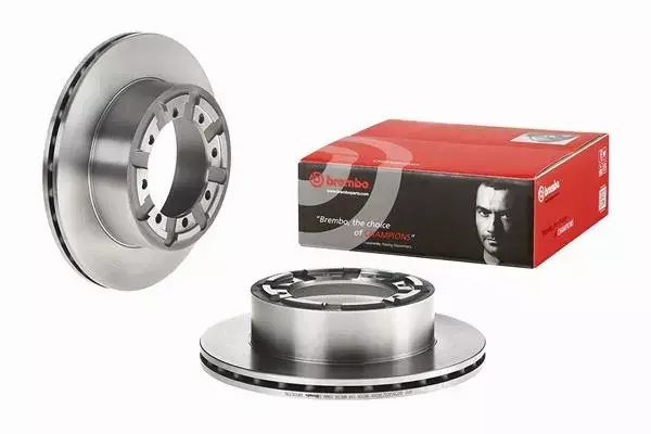 BREMBO TARCZE HAMULCOWE TYŁ 09.7263.30 