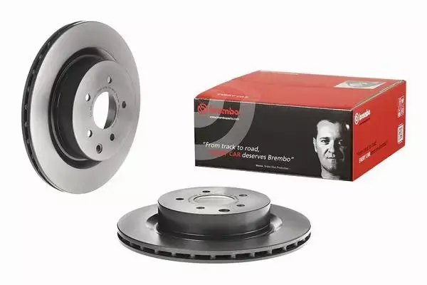 BREMBO TARCZE HAMULCOWE TYŁ 09.7356.21 