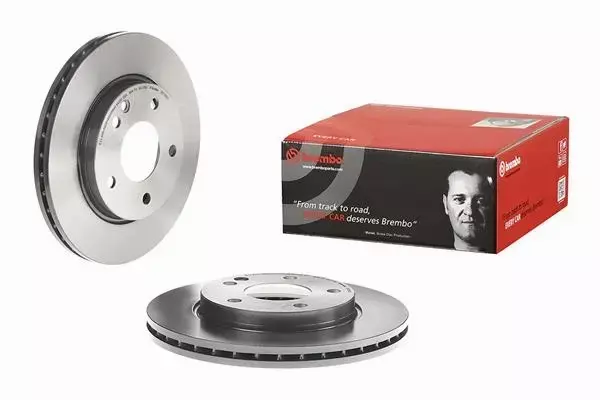 BREMBO TARCZE+KLOCKI PRZÓD MERCEDES A W168 260MM 