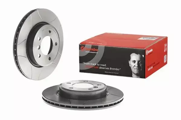 BREMBO TARCZE HAMULCOWE PRZÓD 09.7701.75 