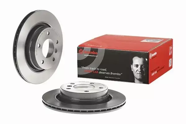 BREMBO TARCZE HAMULCOWE TYŁ 09.7702.11 