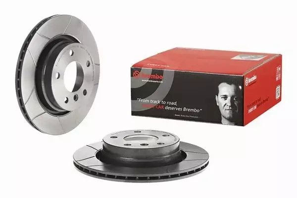 BREMBO TARCZE HAMULCOWE TYŁ 09.7702.75 