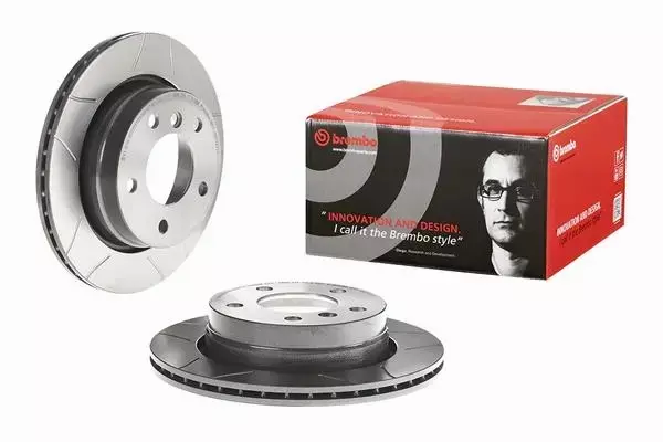 BREMBO TARCZE HAMULCOWE TYŁ 09.7727.75 