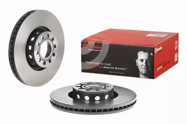 BREMBO TARCZE+KLOCKI PRZÓD AUDI 100 A6 C4 314MM 