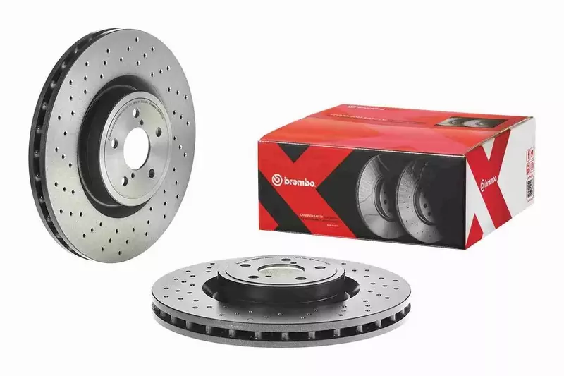 BREMBO TARCZE HAMULCOWE PRZÓD 09.7812.1X 