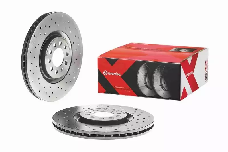 BREMBO TARCZE HAMULCOWE PRZÓD 09.7880.1X 