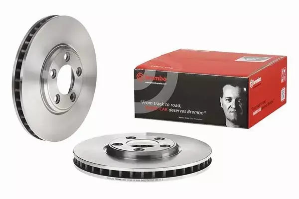 BREMBO TARCZE+KLOCKI PRZÓD JAGUAR S-TYPE 300MM 