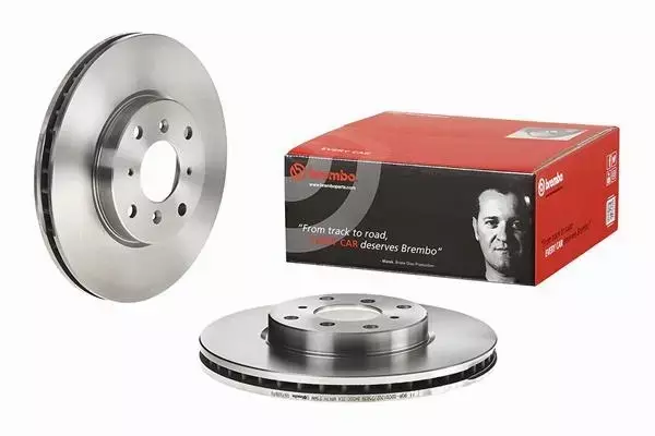 BREMBO TARCZE+KLOCKI PRZÓD HONDA ACCORD VI 282MM 